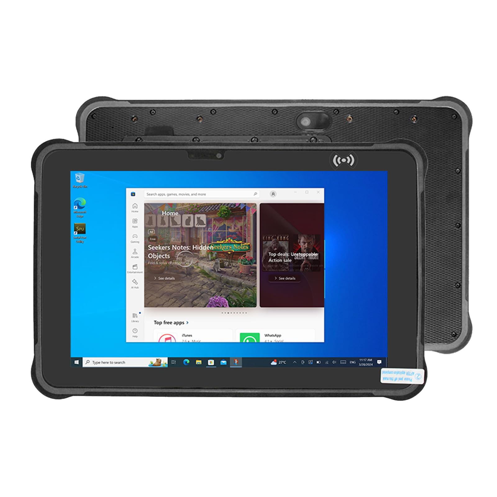 Amazon.com: Breloom ST11-J Rugged Tablet Windows 11 Pro, 10.1