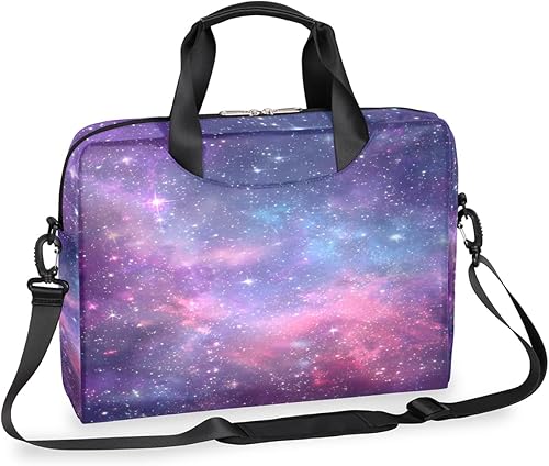 Miniatura 11 de Bonita bolsa de hombro para computadora portátil para mujeres y hombres, bolsa para computadora portátil, funda para laptop, maletín de transporte