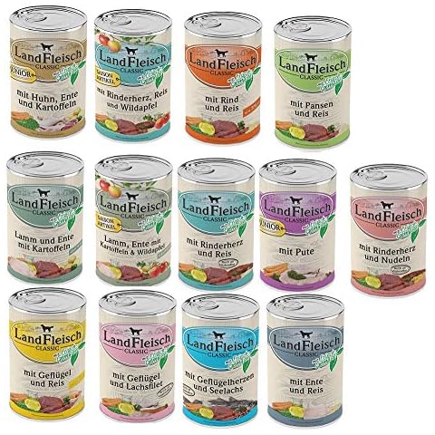 Landfleisch 30 x 400g Dosen Nassfutter Cover