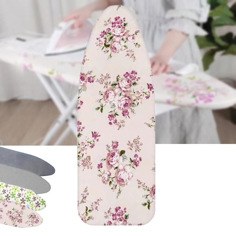 Funda for Tabla de Planchar Resistente al Calor 15 x 48 Pulgadas, Compatible con tamaños estándar, Almohadilla Planchado Repuesto, Ajustable(Green,12x38 Inch(30x100 cm))