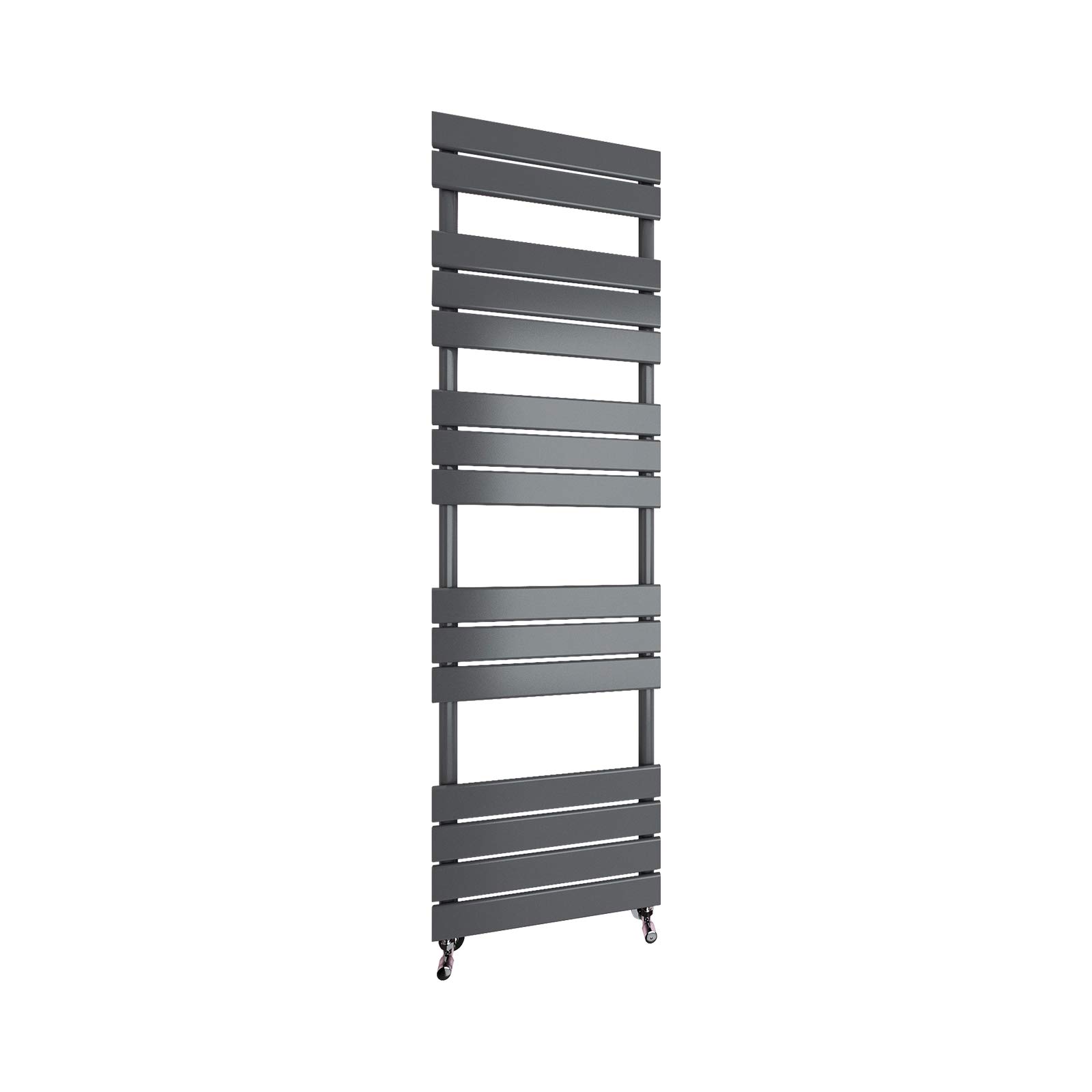 Towel Rail Radiator Flat Panel Designer Central Heating RADs Anthracite 1600x450mm