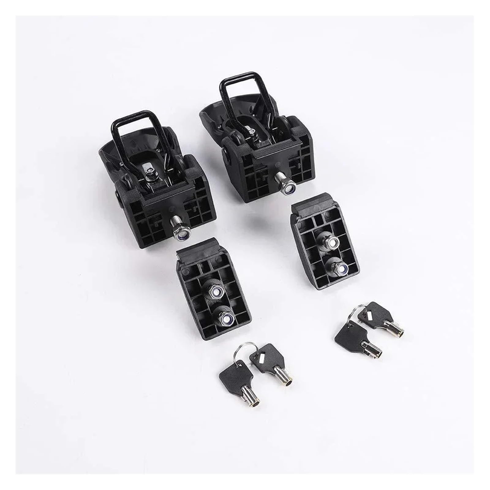 for Jeep for Wrangler JK 07-17 JL for Unlimited 18-Later for Gladiator JT 20-Later Hood Lock with Key Engine Latch Catches Kits
