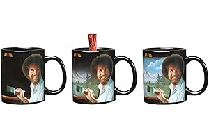 Bob Ross Color Changing Mug: Warm Up to Art's Joy