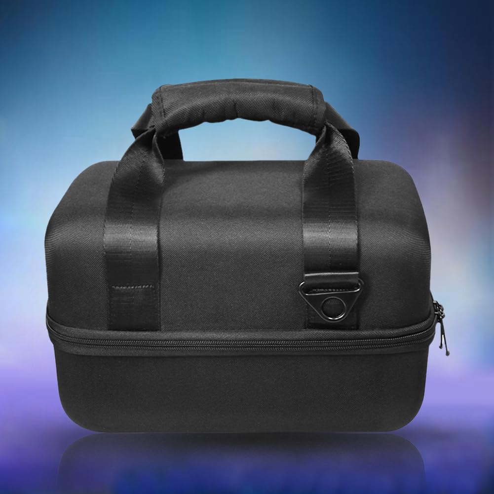 Custodia Protettiva Borsa Doppia Cerniera Borsa da Viaggio Protettiva Borsa da Trasporto Custodia Rigida Antiurto con Tracolla for Devialet Phantom II 95/98dB Altoparlante Wireless