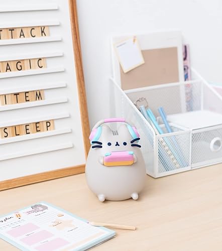 Miniatura 4 de Grupo Erik Pusheen - Lámpara gamer - Regalos Pusheen - Lámparas para niños para dormitorio - Luz nocturna para niños - Luz nocturna para bebés - Luz