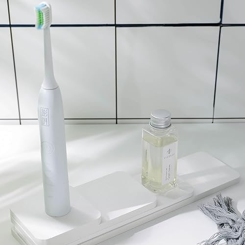 Miniatura 6 de NiuYichee 2 bandejas de jabón de cocina de tierra de diatomeas posavasos de diatomita absorbentes de agua piedra absorbente de agua utilizada para