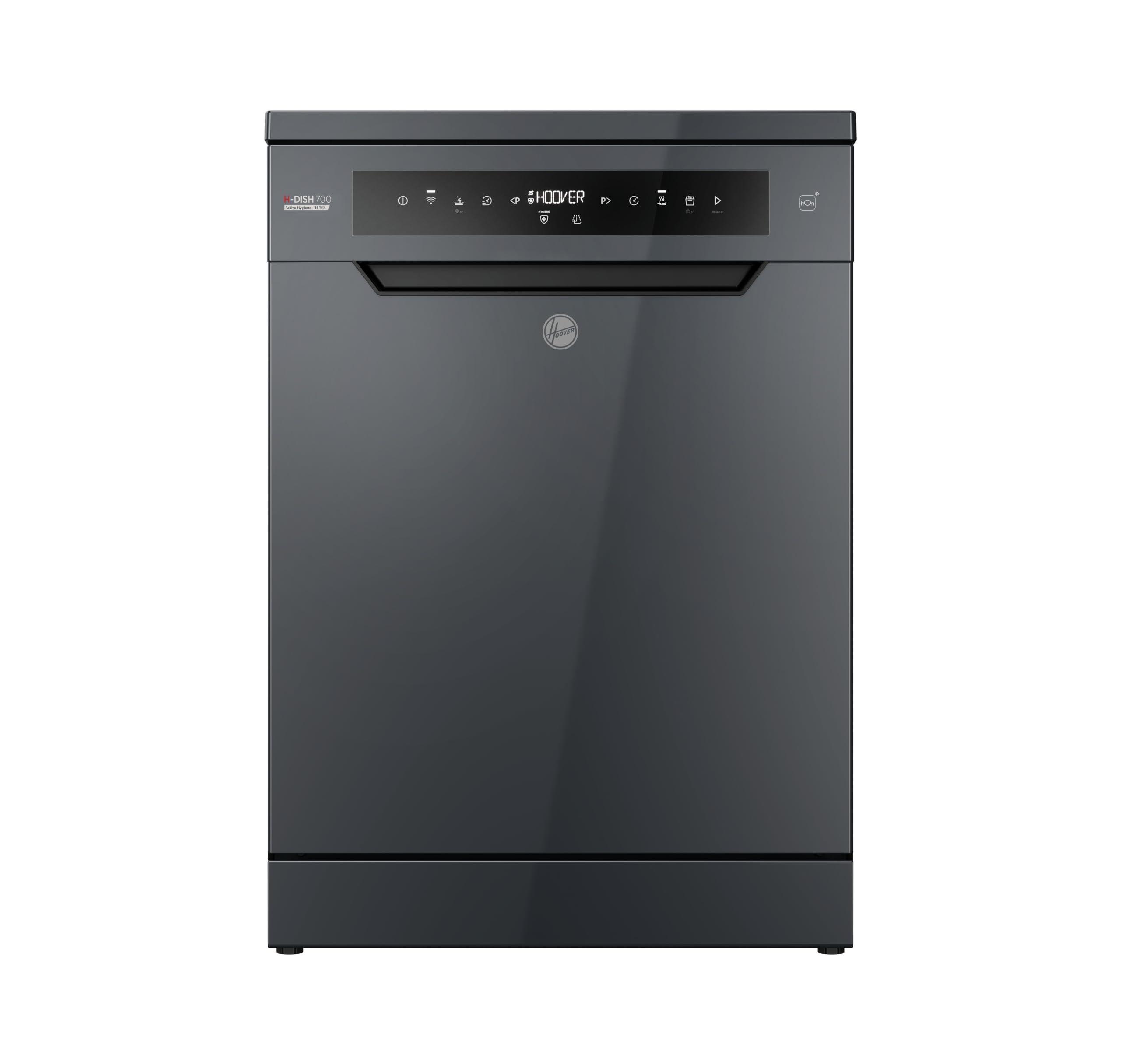 Hoover H-Dish 700 Hf 4A4s3psa-80 Full-Size Wifi-Enabled Dishwasher - Anthracite, Silver/Grey