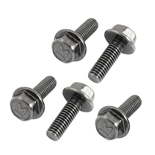 uxcell 5 tornillos de rosca de 0.236 in para cortadora