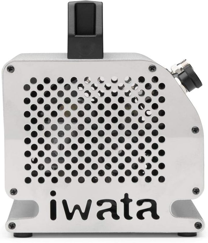 Nеw Arrіvаlѕ Iwata-Medea Studio Series Silver Jet Single Piston Air Compressor