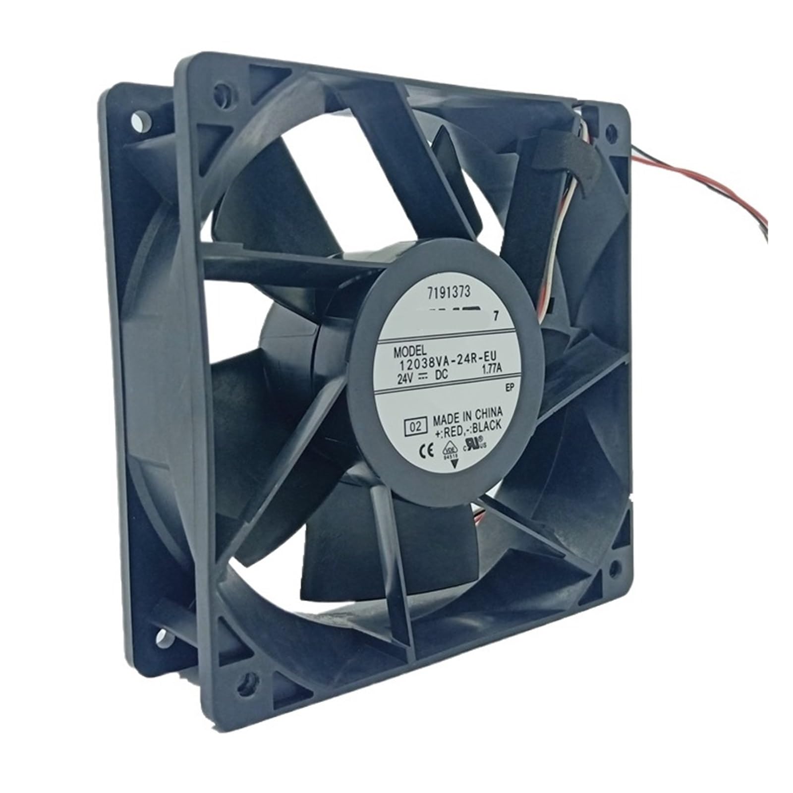 YMUGUEGH 12038va-24r-eu 12038 DC 24v 1.77A DC 4Wire Cooling fan