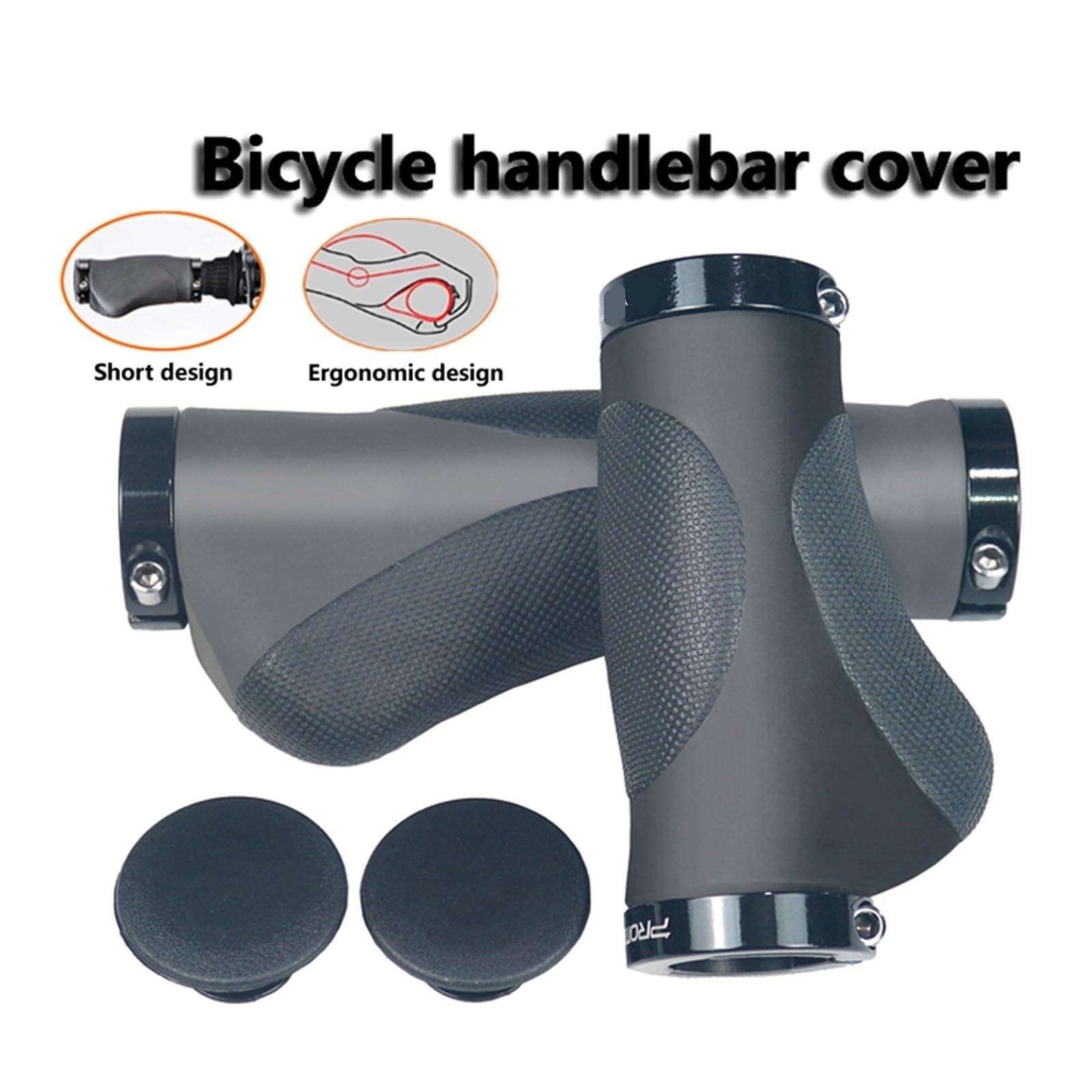 Uchwyty do uchwytów rowerowych Uchwyt rowerowy XTC MTB chwyty rowerowe TPE odporny na wstrząsy antypoślizgowy pokrowiec na kierownicę ergonomiczna kierownica rowerowa uniwersalna 22.2mm Ergonomiczne u
