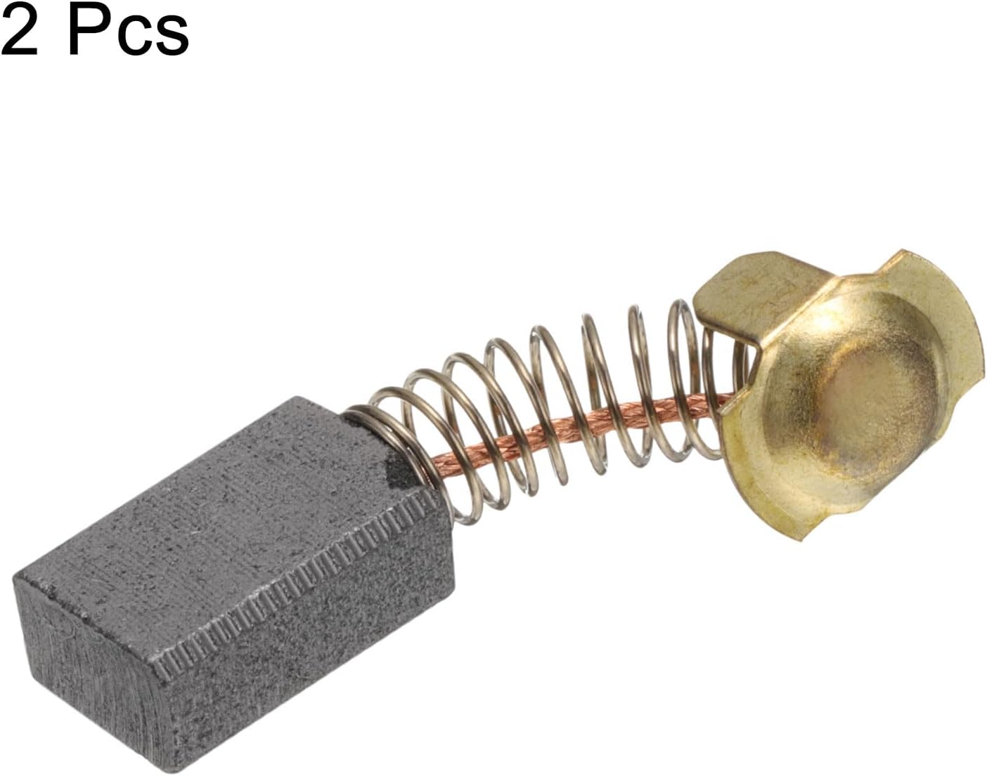 HARFINGTON 2pcs Carbon Brush 18mm x 11mm x 7mm Grinder Brush 43# Electric Motor Replacement Part Angle Grinder Cutting Machine Polisher Brushes for Repair Power Tools