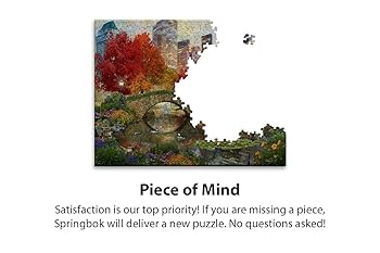 Amazon.co.jp: Springbok's 500 Piece Jigsaw Puzzle Central