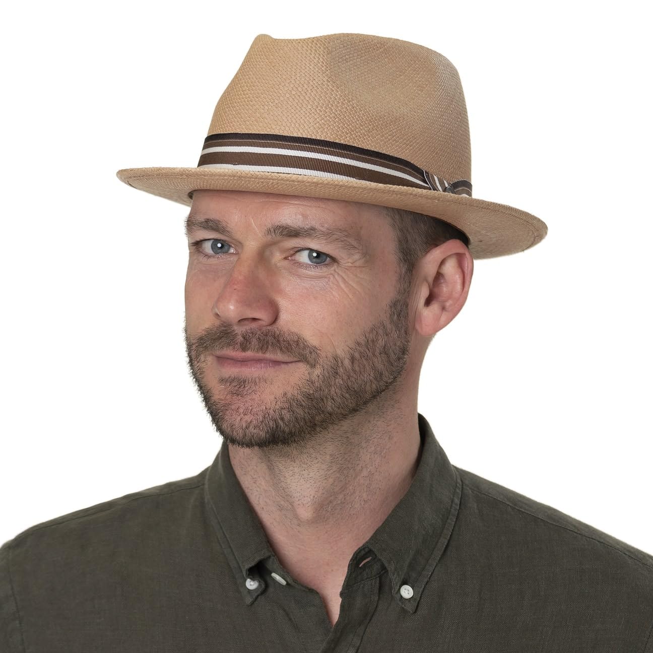 Lierys Meliano Player Sombrero Estilo Pork pie Panama Banda Multicolor Unisex Primavera Verano