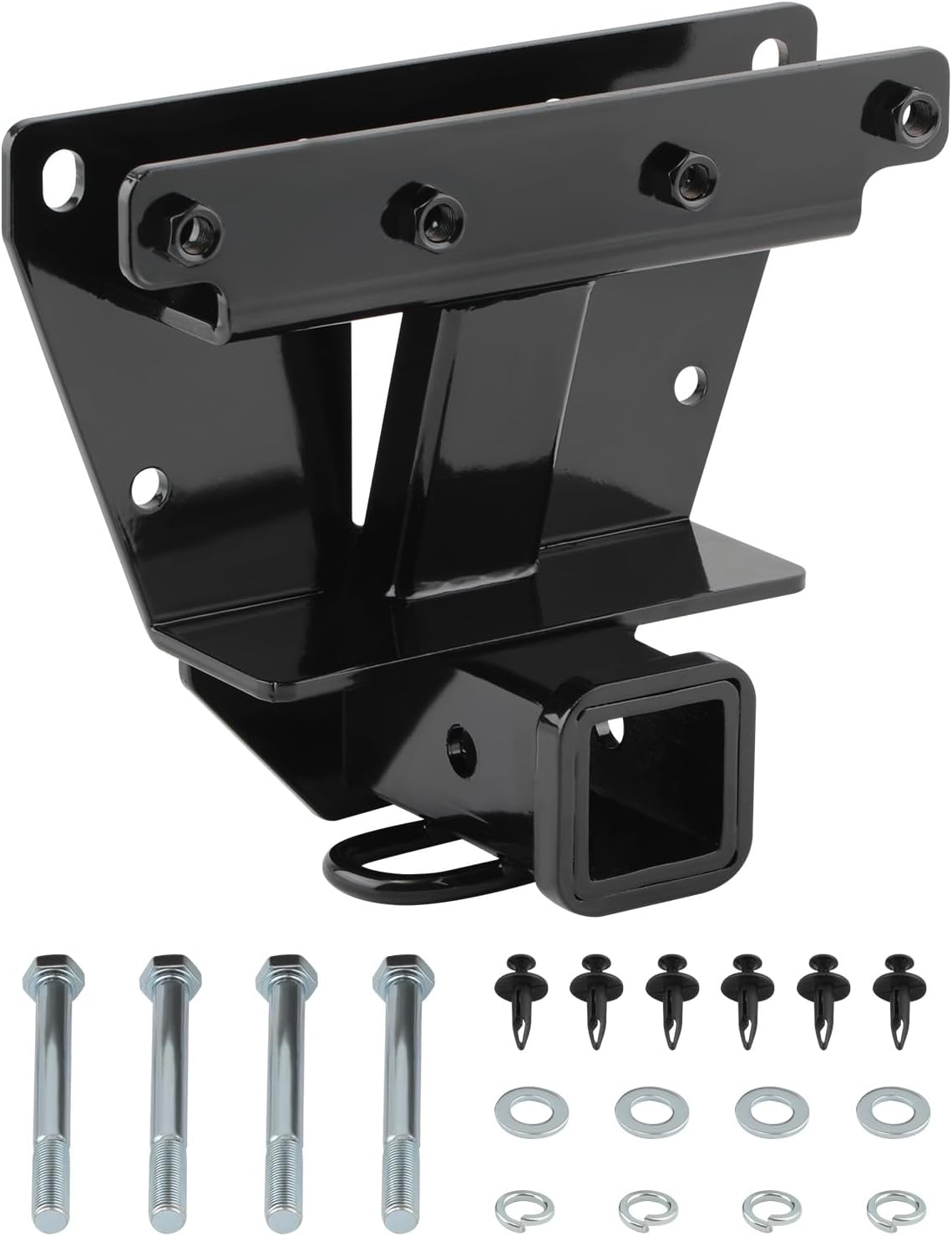 maXpeedingrods 2" Class 3 Tow Hitch Receiver w/Hitch Pin for Jeep Commander 2006-2010 5000 LBS