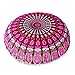 Prime Amazon Day,COUNTSTAR Coussin Grand Coussin de Sol en Mandala Rond Housse de Coussin de méditation bohème Pouf Ottoman