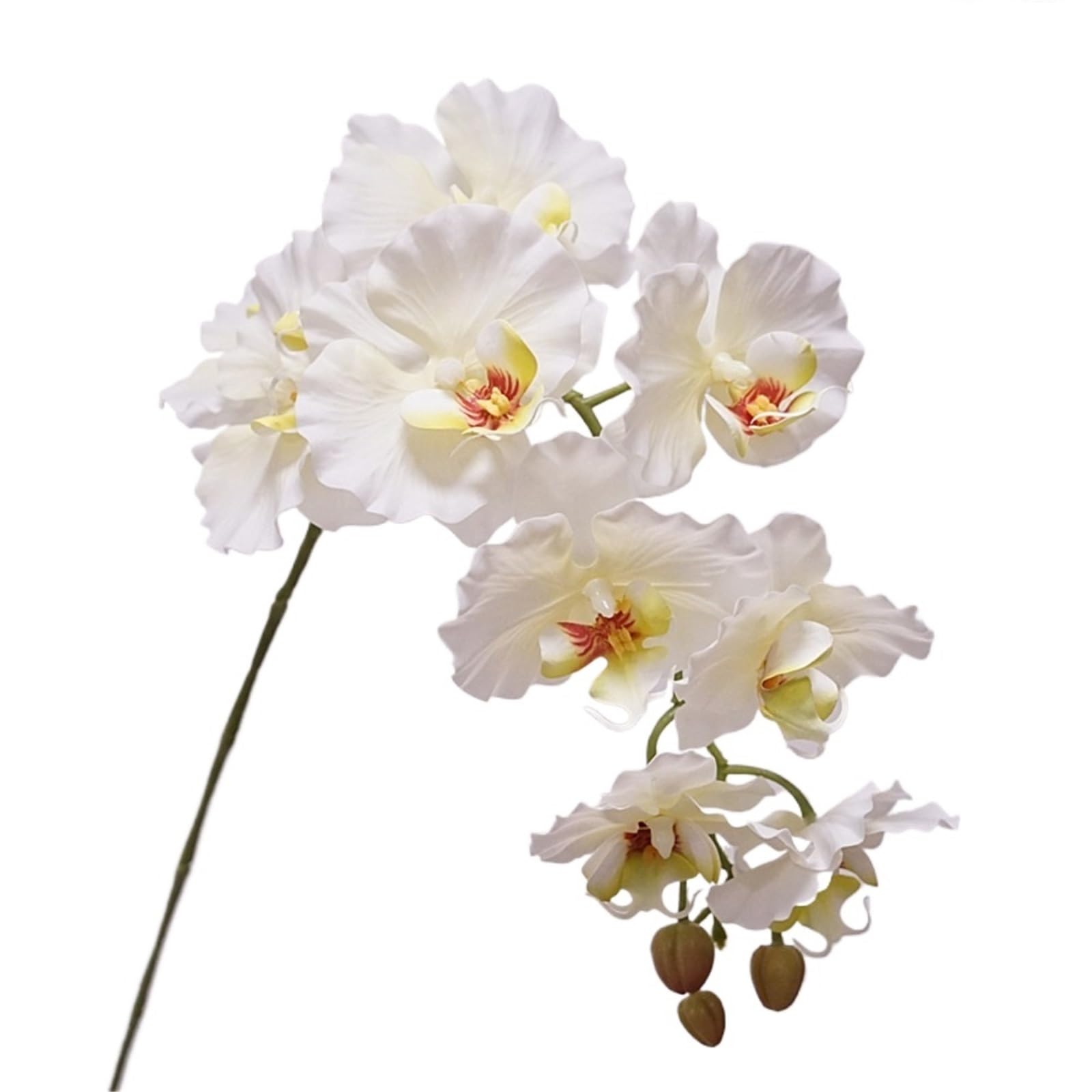 LSYHHXC Artificial Orchid 98cm Artificial Butterfly Orchid Real Touch 9-Heads Fake Phalaenopsis Flower Lifelike Silk