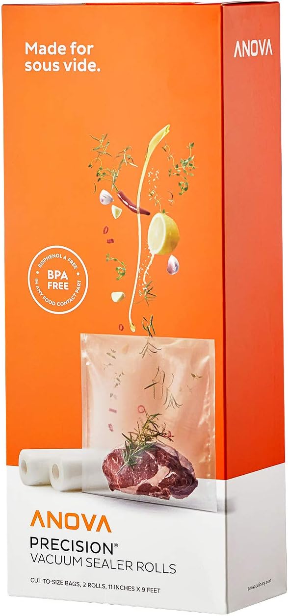 Anova Culinary ANVR01 Anova Rolls Vacuum Sealer Bags, One Size, Clear