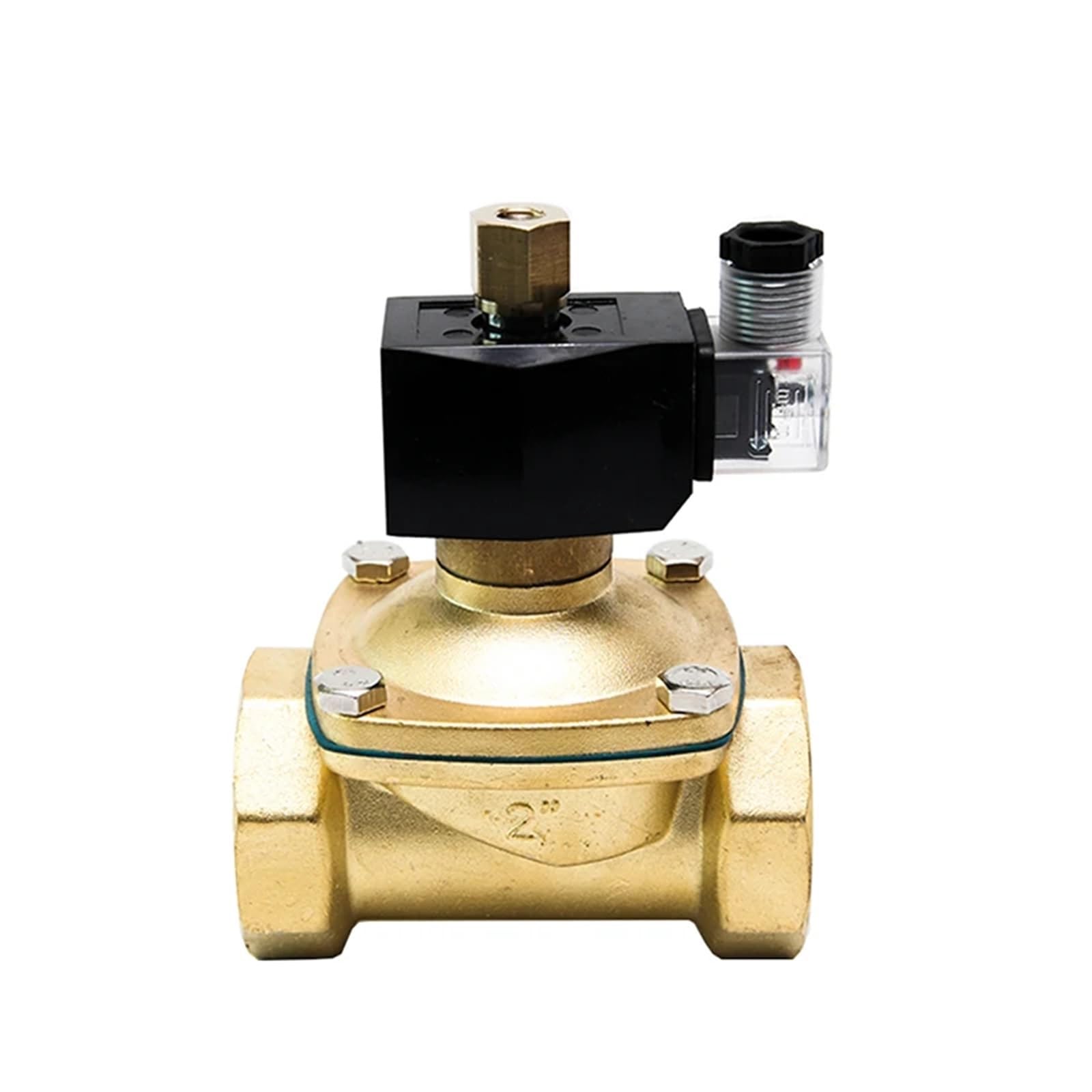 Elettrovalvola Impermeabile in Ottone da 2" 220 V 24 12 110 normalmente Aperta