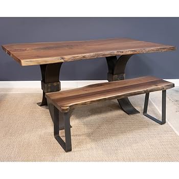 Wood Bench Dining Bench Solid Oak Wood Entryway Bench 39.37 Inch