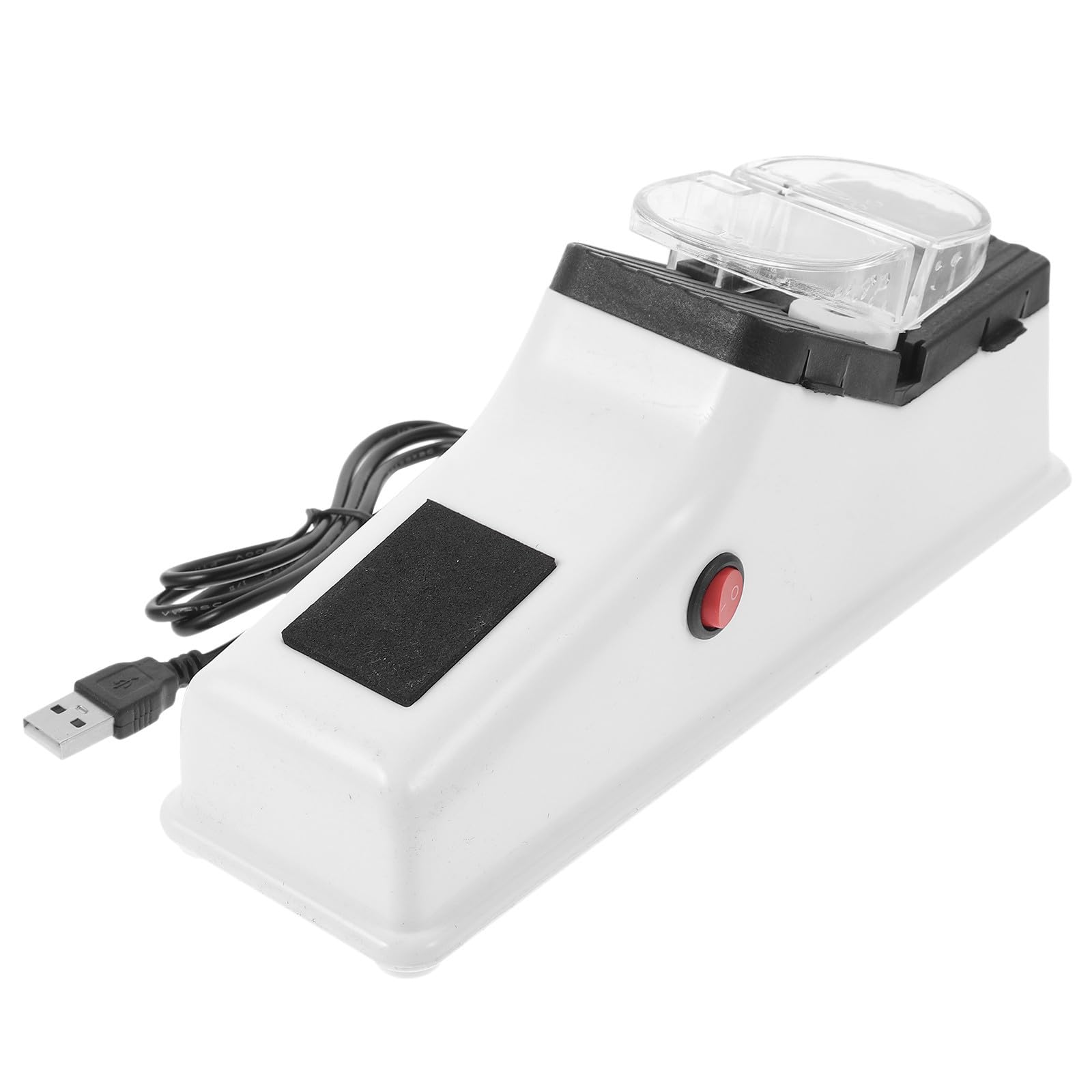 Afilador de Tijeras y Cuchillos Rápido y Portátil Eléctrico USB Diseño en Pp y Afilado para Cocina para Uso Doméstico
