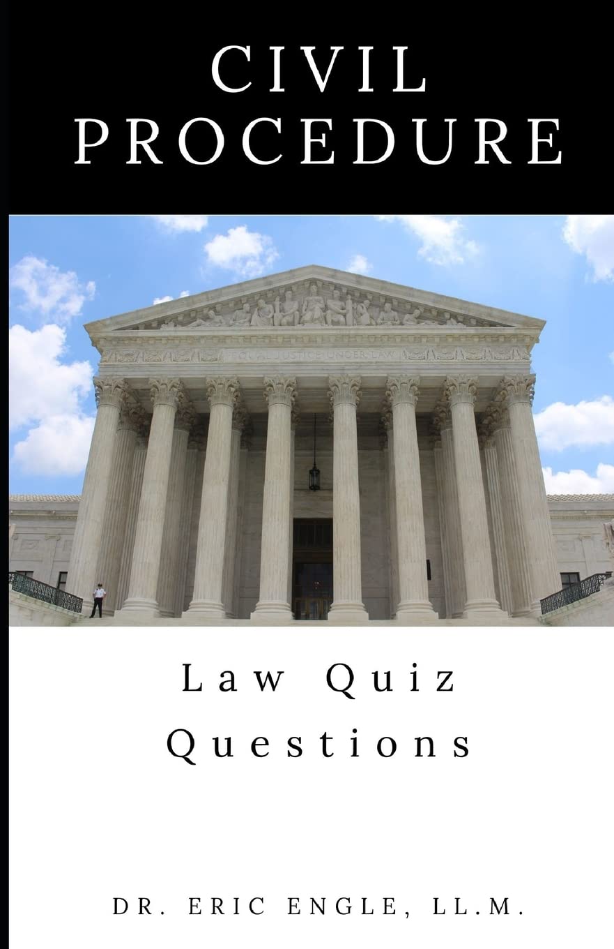 Quizmaster Point Of Law: Civil Procedure: Volume 3 (Civil Procedure and Evidence Law)