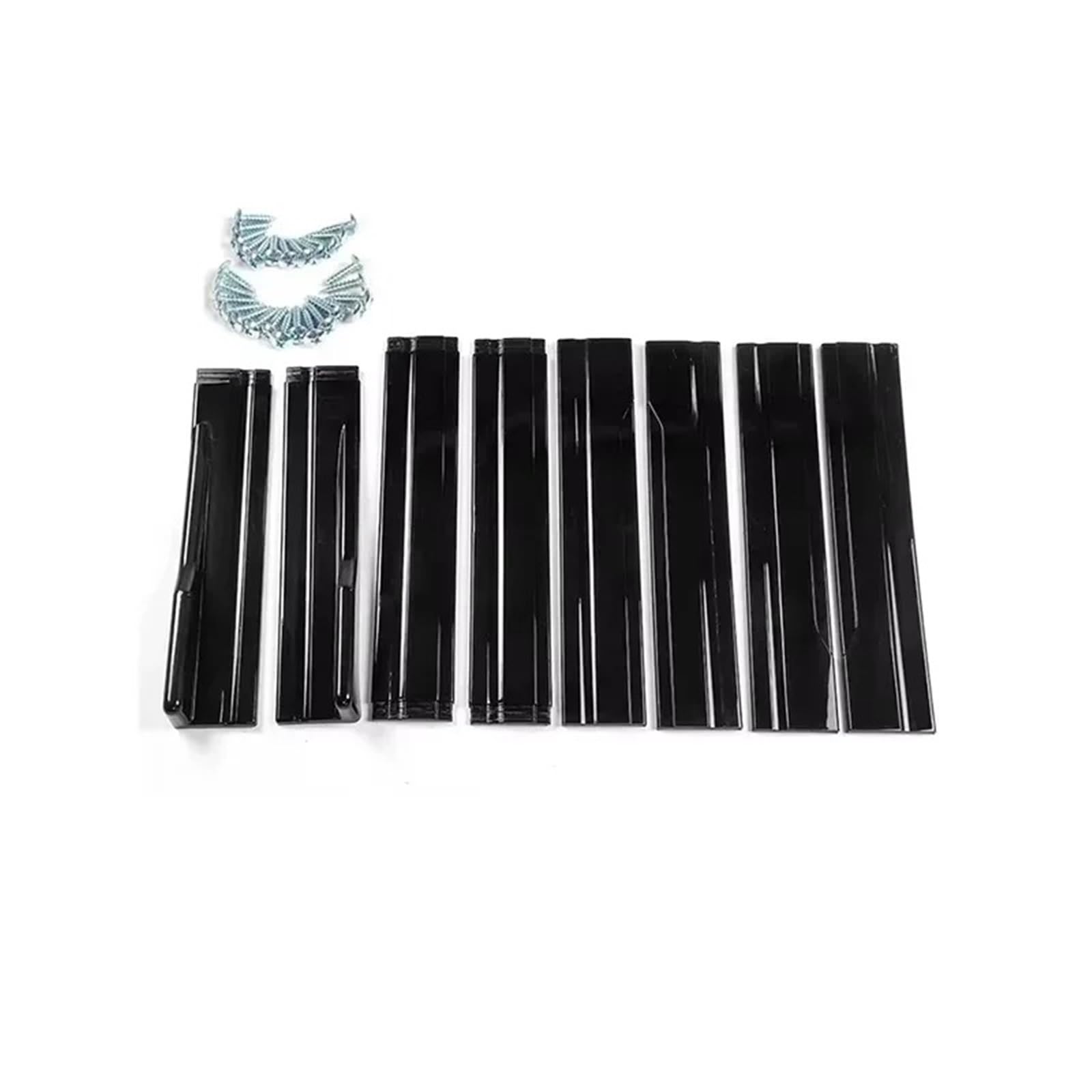 Faldones Laterales para VW Golf 8 MK8 GTI MK8 ID 4 ID 6 Faldones Laterales Universales De 2,2 M Divisores De Balancines Difusores Y Alerones Falda Lateral(Gloss Black 2m)