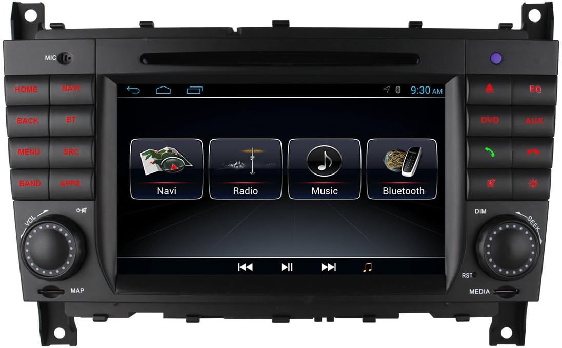 Ownice Original UI 1024*600 Android 4.4 2 Din 7 Inch Car DVD Player For Benz Sprinter W209 A180 Viano Vito W639 A-class W169 Wifi GPS Wifi 3G Radio 1G RAM 16G ROM