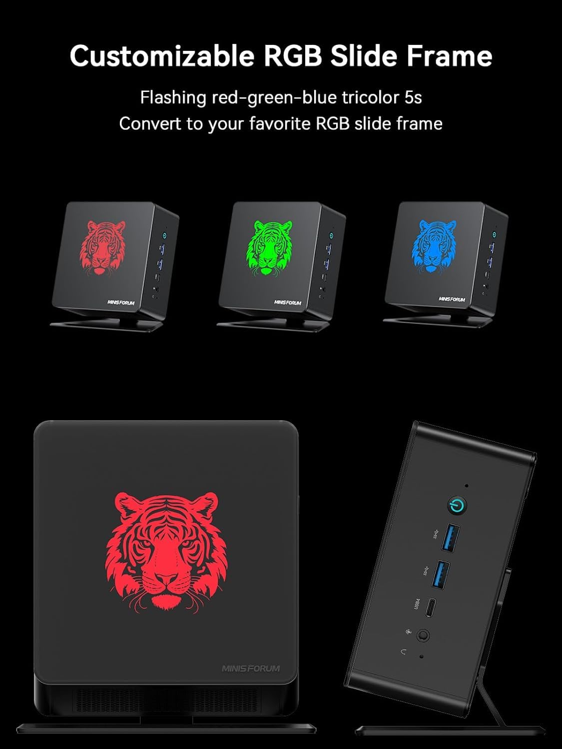 Windowsデスクトップ MINIS FORUM ELITEMINI UM780XTX EliteMini UM780 XTX