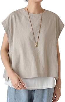 Amazon | [BEARDSLEY] [ビアズリー] リネンショートベスト