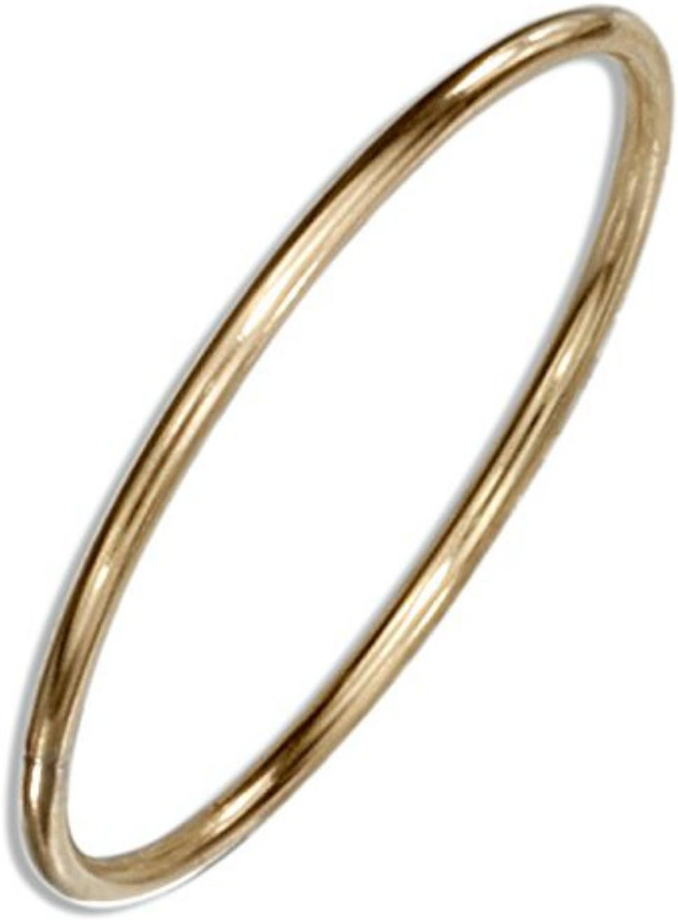 California Toe Rings 14k Gold Filled 1mm Thin Plain Band Thumb Ring Guard