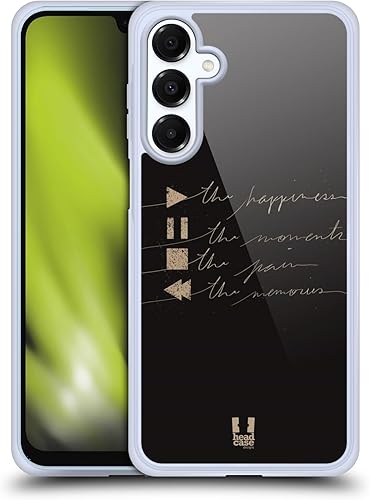 Miniatura 10 de Head Case Designs Guitar Pick Power of Music Gel Case [Military Grade Protection] Compatible with Samsung Galaxy A16 5G and Compatible with MagSafe