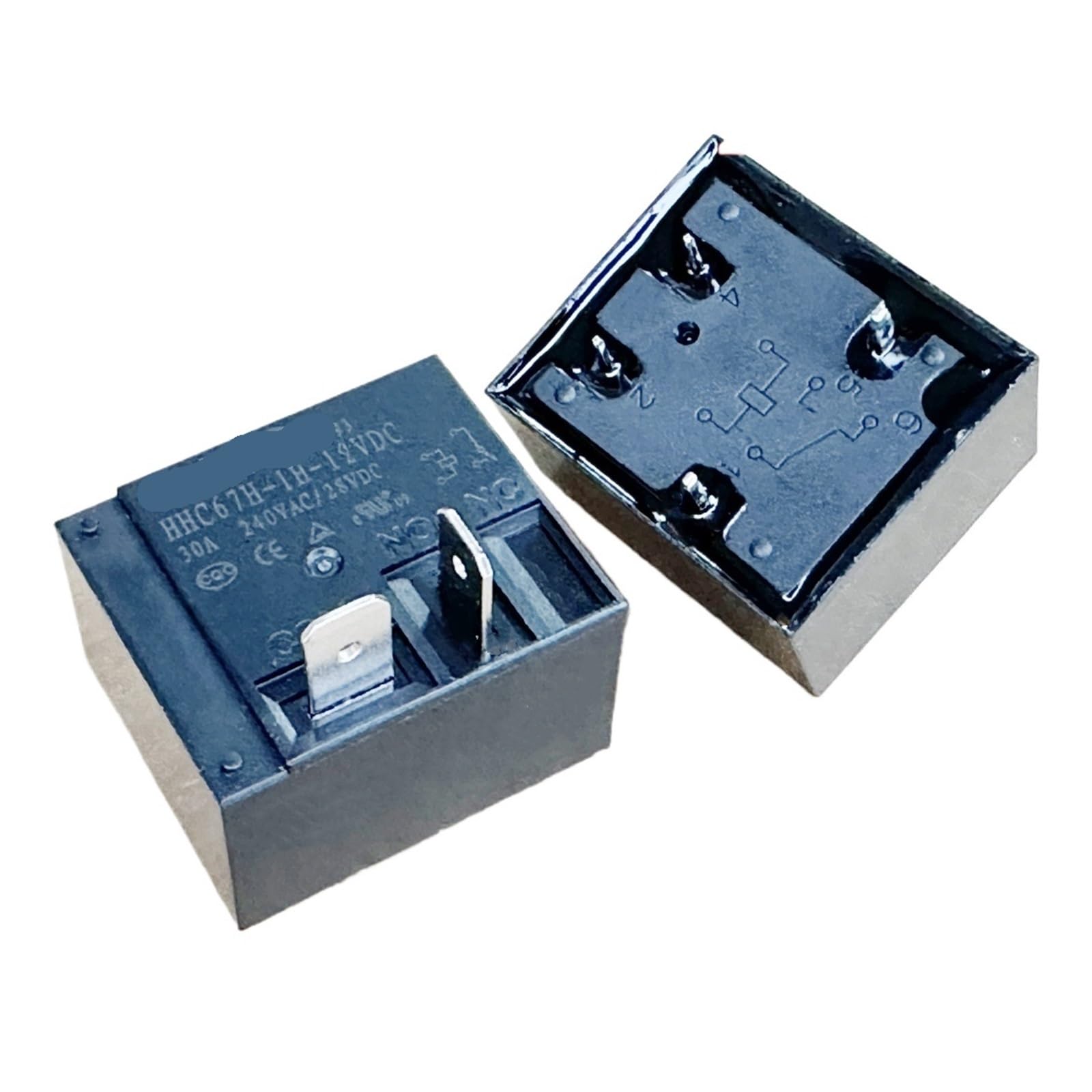PKNVKZIDK 1pc HHC67H-1H-12VDC (T91A-30A) Relay 4pins