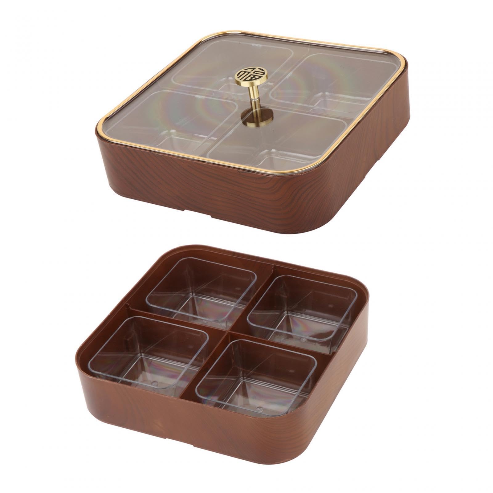 Trockenfrüchte-Snack-Bonbon-Tablett, Vorspeisenplatte, Nuss- und Süßigkeiten-Serviertablett, Stil B (Stil D)
