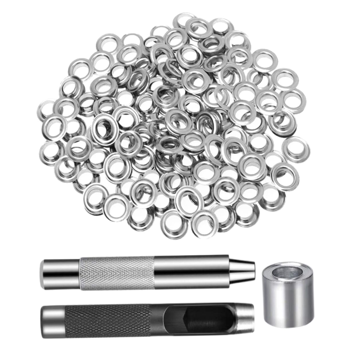 Kit œillets 12mm en cuivre avec outil de pose pour réparer rideaux et vêtements