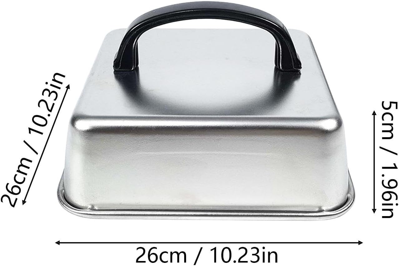 Griddle Basting Cover Dome Square Basting Steaming Lid Pan image 5