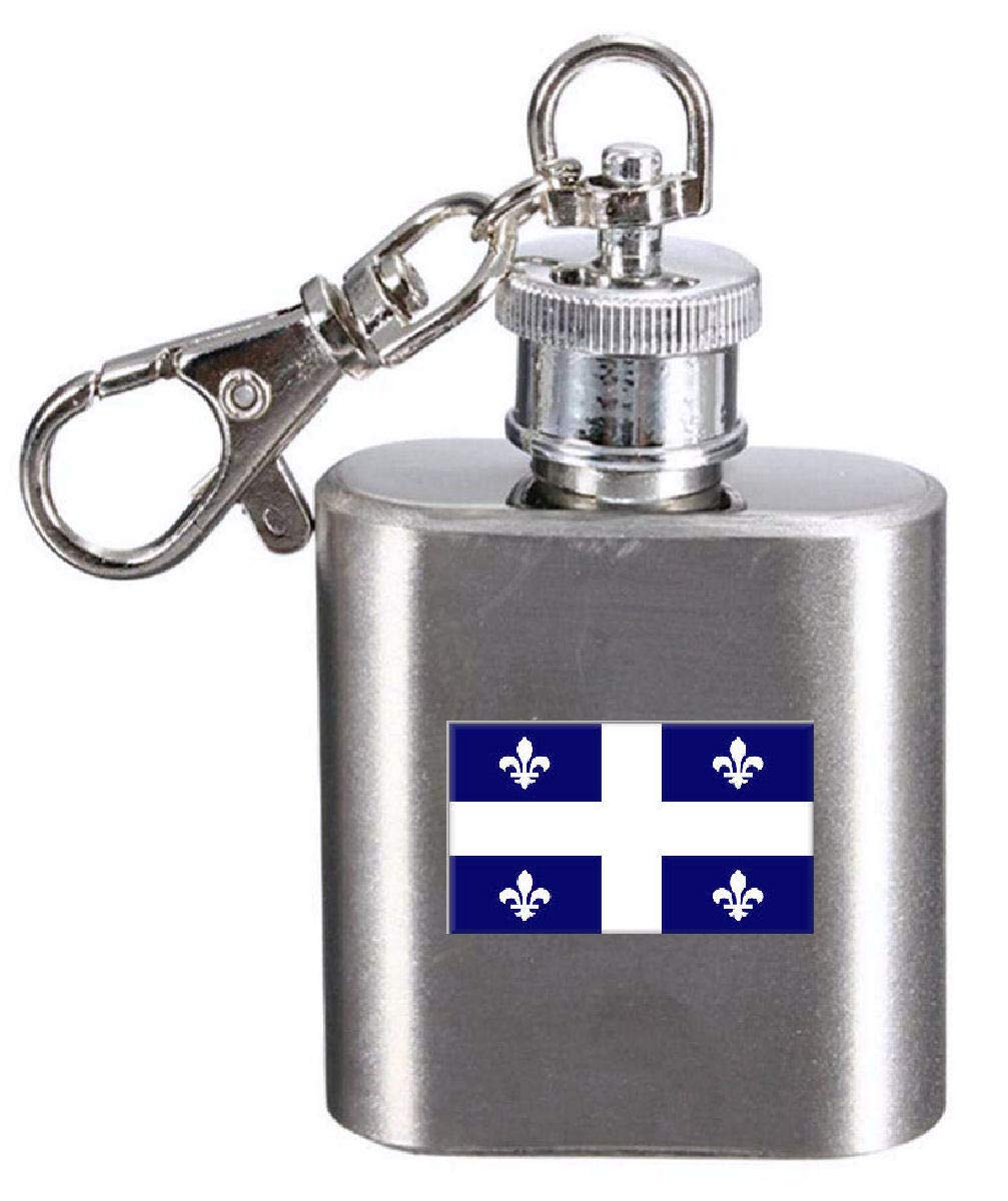 Flasque porte-clés Canada gravé : le cadeau original pour fans du Québec