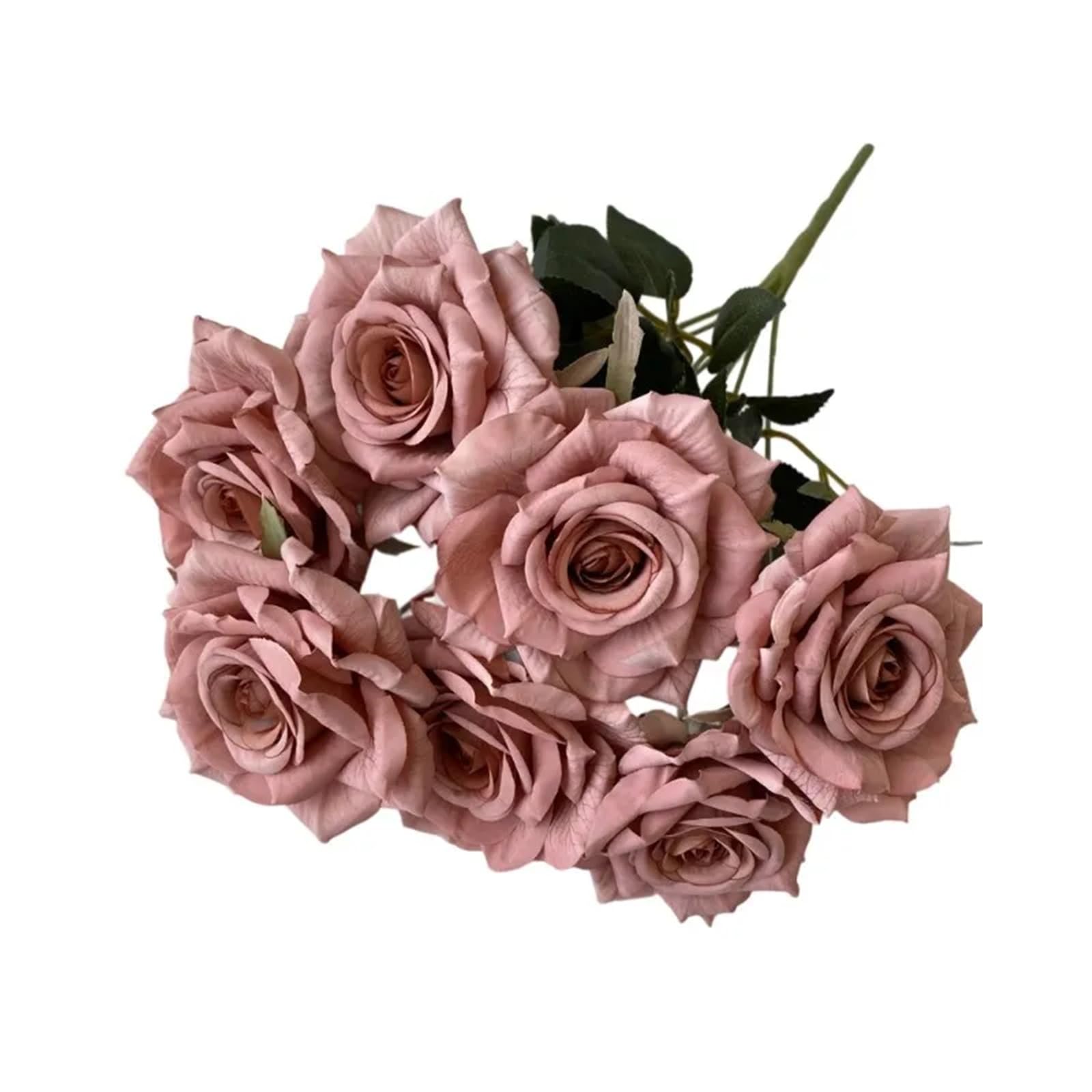 ZRHWSPD Wedding Artificial Bouquet 41CM Silk Rose Artificial Flower Wedding Living Room Decoration Artificial Flower(Color 2)