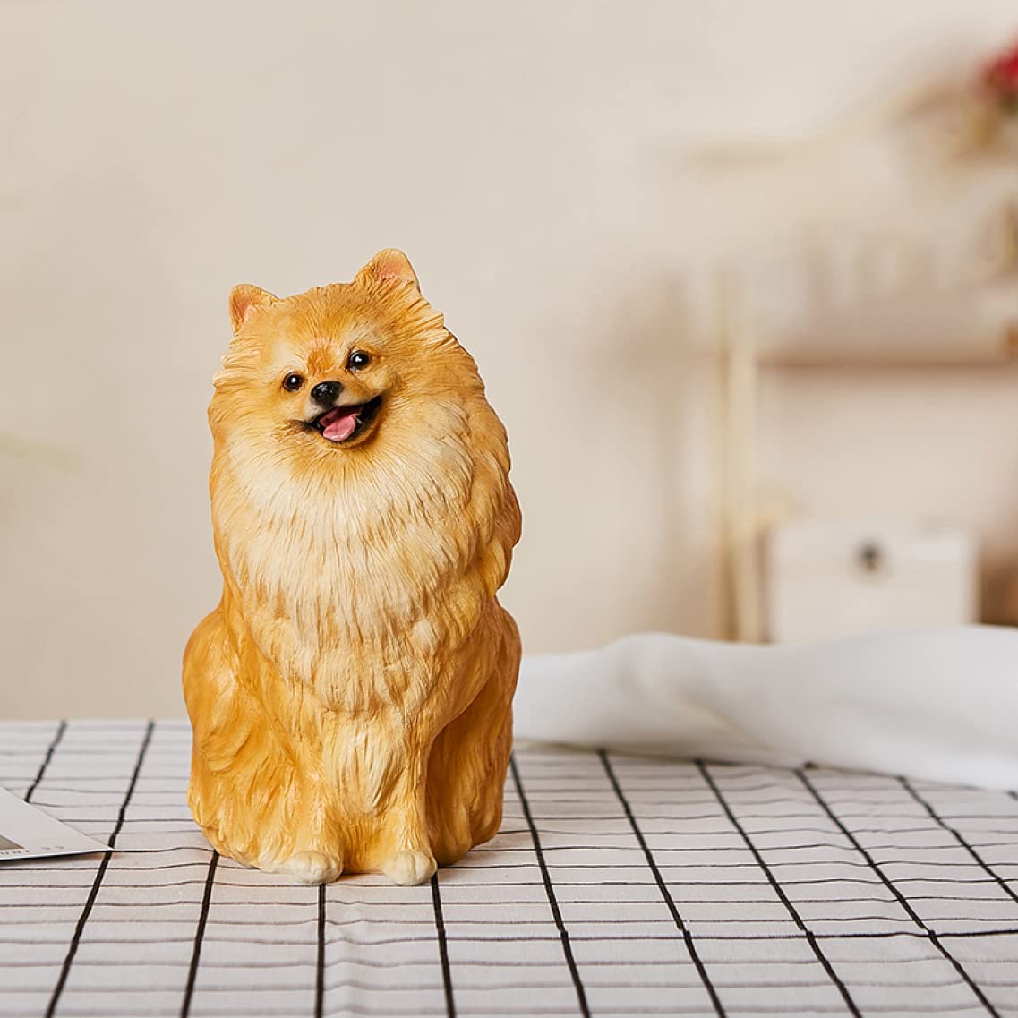 Amazon.co.jp: 犬のオブジェ キュート 犬置き物 ポリレジン 犬 