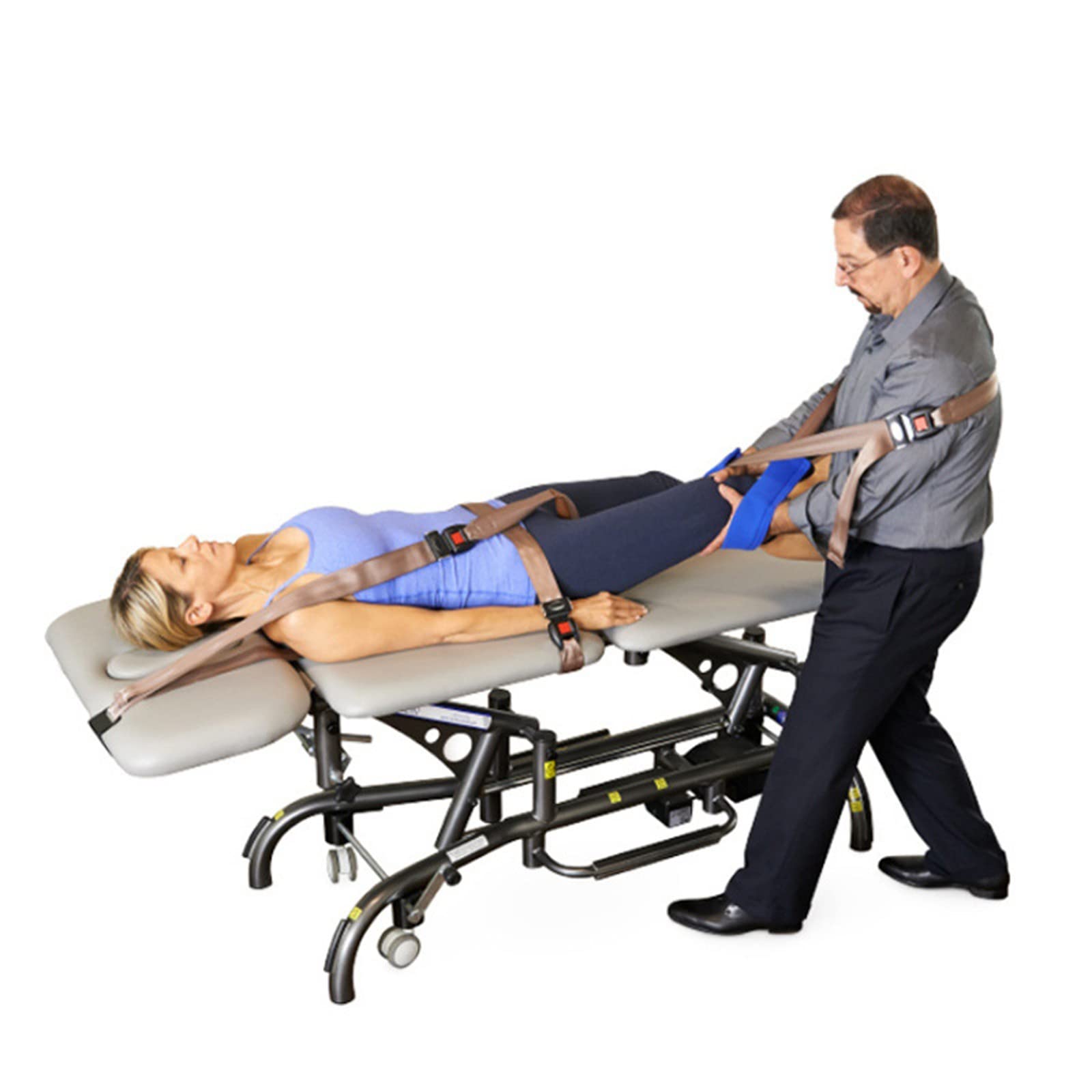 Ceinture de mobilisation de Flexion chiropratique, Sangle de mobilisation pour la physiothérapie, la rééducation et la thérapie Manuelle