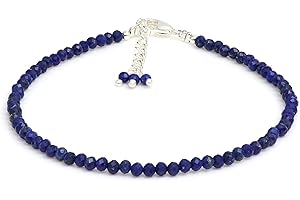 Natura Lapis Lazuli Beads Bracelet: Adorn with Azure Elegance
