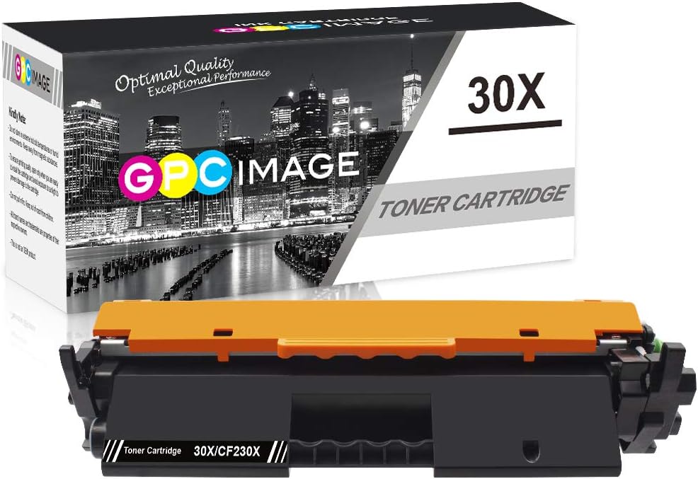 GPC Image Compatible Toner Cartridge Replacement for HP 30X CF230X 30A CF230A to use with Laserjet Pro M227 M203 (Black)
