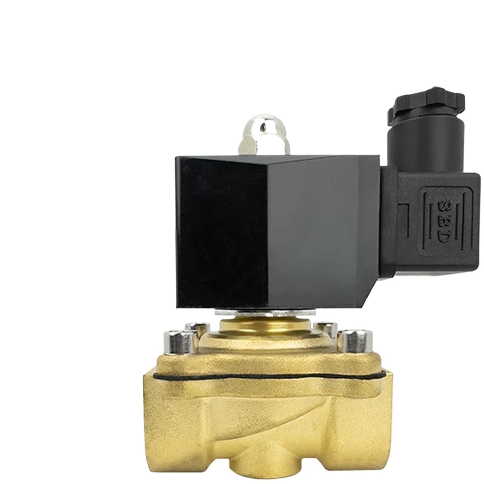 Électrovanne DC 24V DN25 étanche et normalement fermée pour circuit d'eau et air