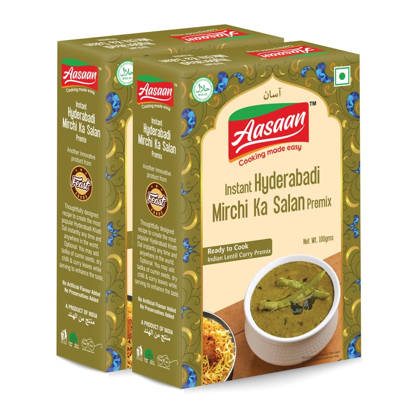 See full amazon price history chart for Aasaan Mirchi Ka Salan Premix 100gms, Ready to Cook Spice Mix, Instant Hyderabadi Mirchi Ka Salan Premix, Easy to Cook Masala Mix (Pack of 2) Aasaan Mirchi Ka Salan Premix 100gms, Ready to Cook Spice Mix, Instant Hyderabadi Mirchi Ka Salan Premix, Easy to Cook Masala Mix (Pack of 2) (B0BY3BJTBB) Amazon Price History, Amazon Price Tracker