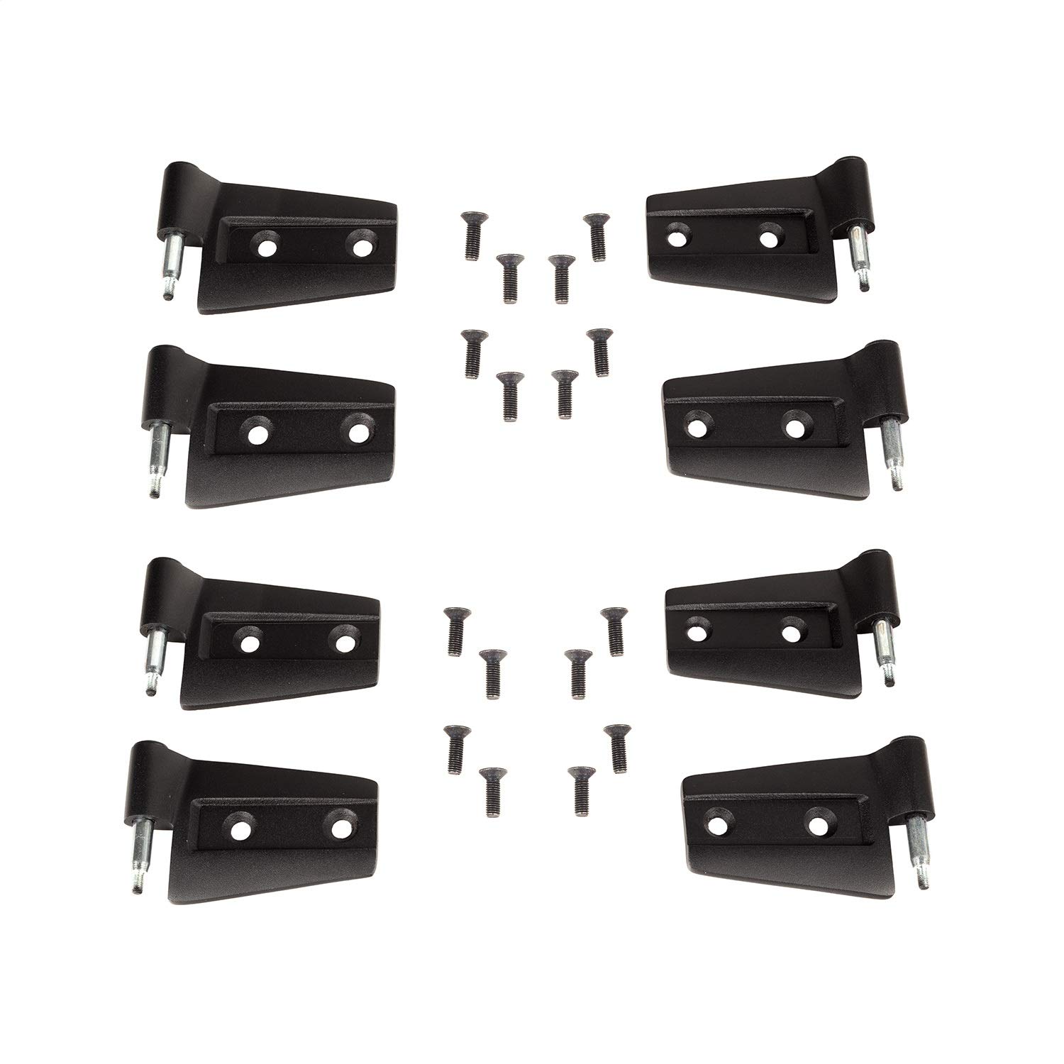 Rugged Ridge | Türscharnier-Set, 8-teilig | 11202.32 | passend für Jeep Wrangler JK 4-Türer 2007–2018