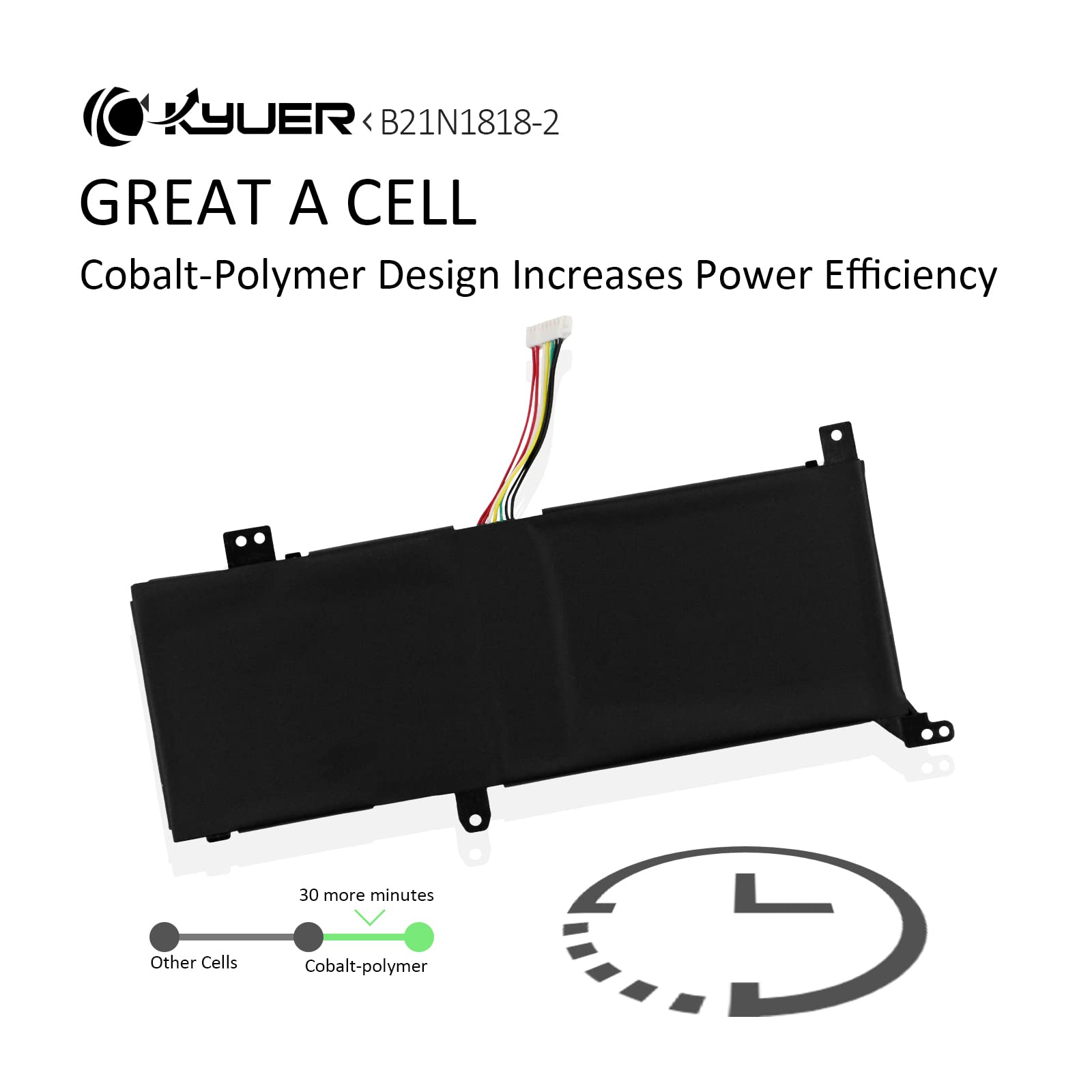 C21N1818-2 B21N1818-2 Batería para ASUS VivoBook 14 F412DA F412FJ F412FL F412UA A412DA A412FA A412FL A412FJ A412UA X412DA X412FA X412FJ X412FL X412UA X412UB X412UF X412JA R424D R424DA R424F R424FA