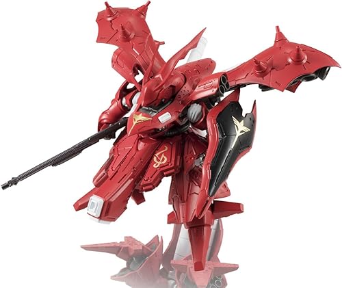 Miniatura 2 de Bandai Tamashii Nations Nxedge Style Nightingale Figura de acción "Contraataque de Gundam Char"