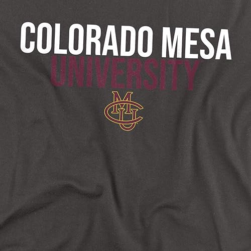 Miniatura 2 de Colorado Mesa University Camiseta unisex para adultos apilada oficial
