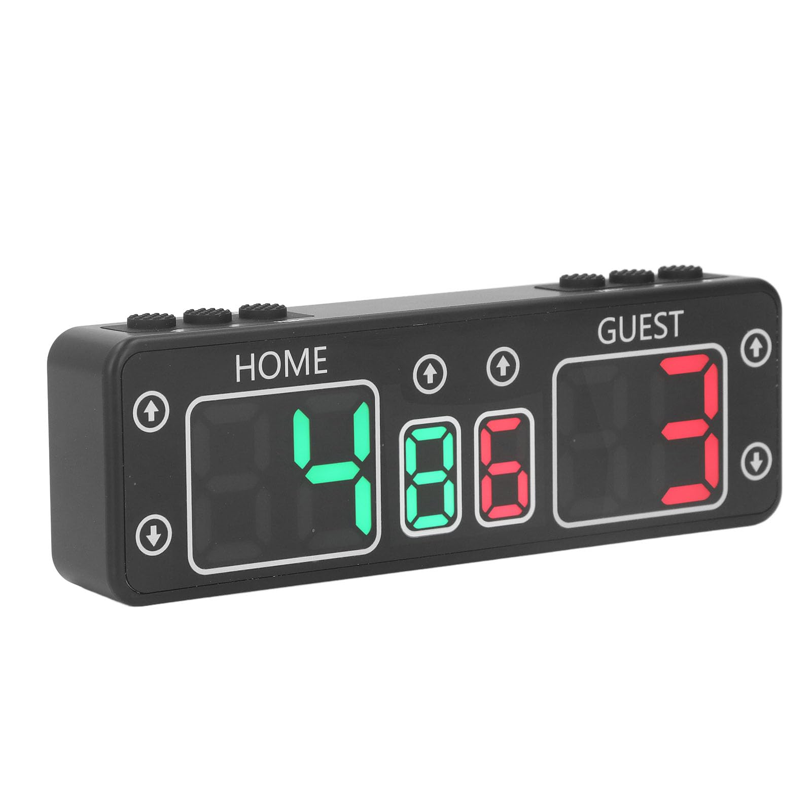 Carte de Score LED, 100-240V Digital Display Board Abs Portable pour les Pelouses (Plug UE 100-240V)