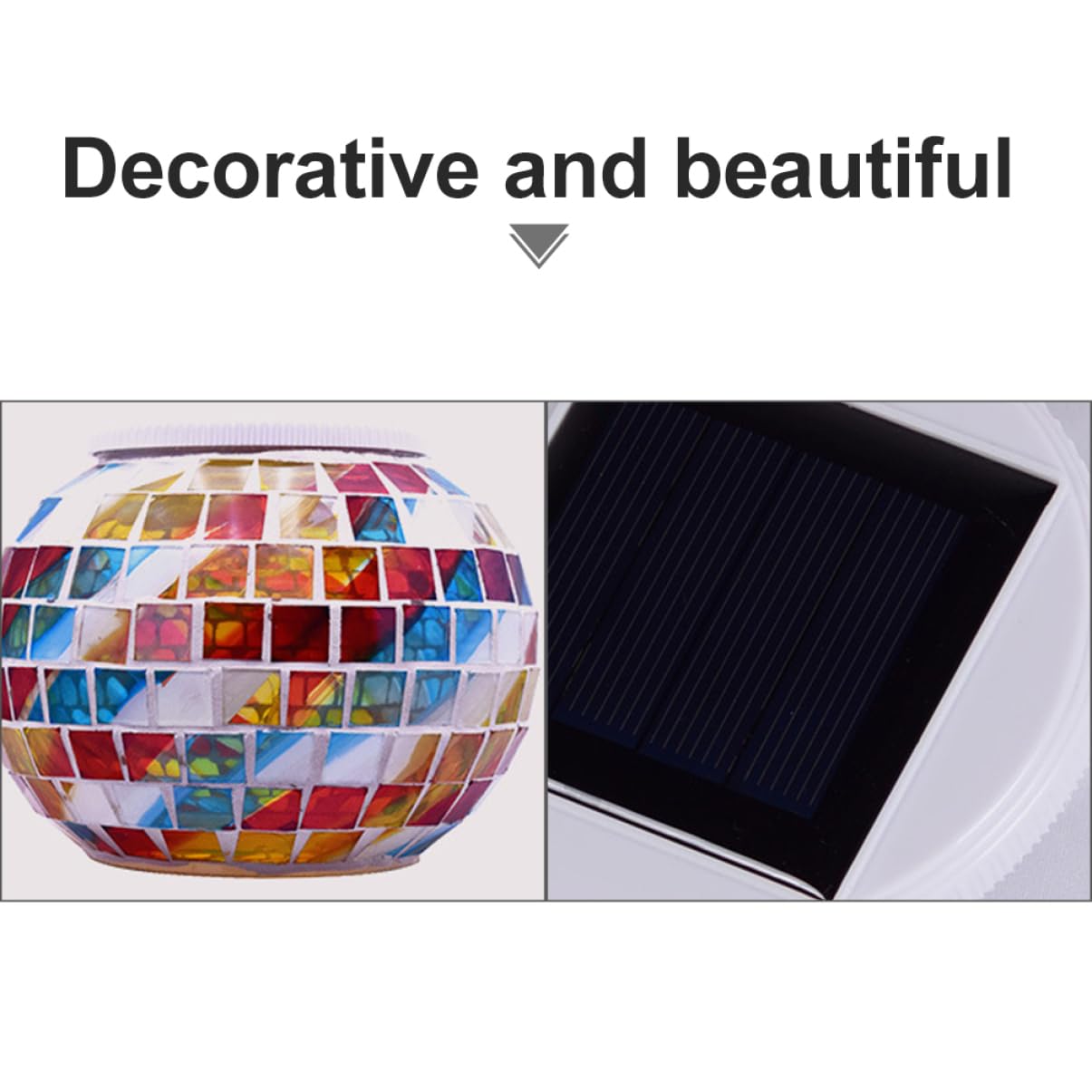 Hemobllo Lampe Solaire Extérieure Éclairage Décoratif Jardin